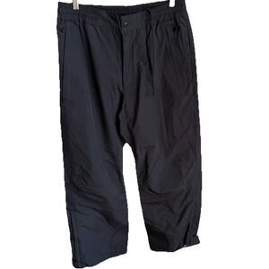 5.11 Tactical Series Rain Pants Mens Large Black Style 48005 Elastic Waist